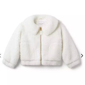 The White Sherpa Jacket - Janie and Jack